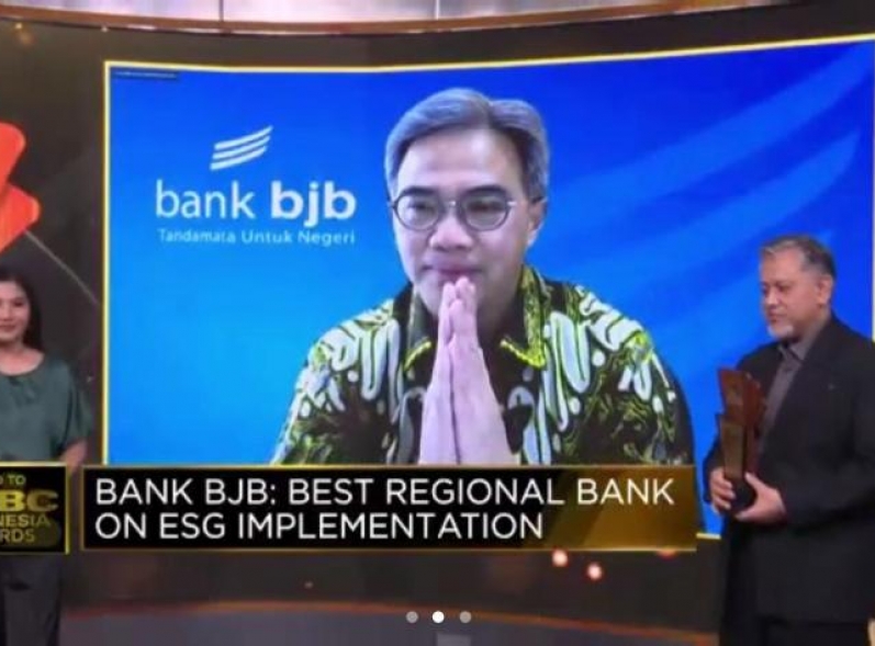 bank bjb Raih Penghargaan Best Regional Bank dalam CNBC Indonesia Awards 2023